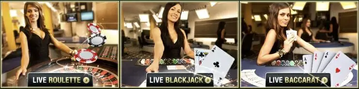 Pamper Casino Live Dealer Examples