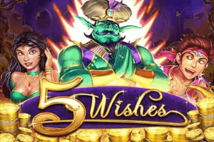 5 Wishes Slot Logo