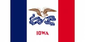 Iowa state flag