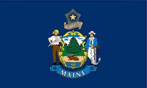 Maine State Flag