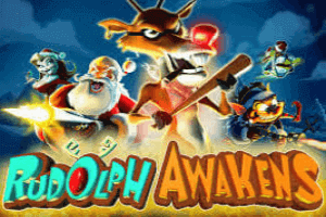 Rudolph Awakens Slot Game Logo