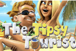 The Tipsy Tourist Slot Game Logo