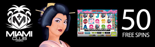 50 Free Spins on Cherry Blossoms