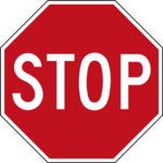 stop sign