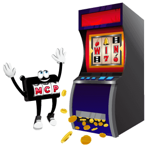 MCP character winning at slots