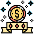 Bonus-winner-jackpot-casino-gambling Bonus dollar Icon
